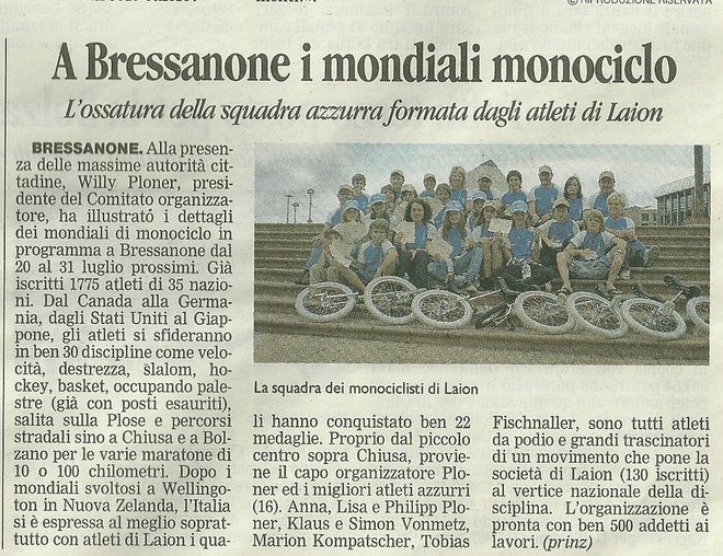 Alto Adige 25.01.2012